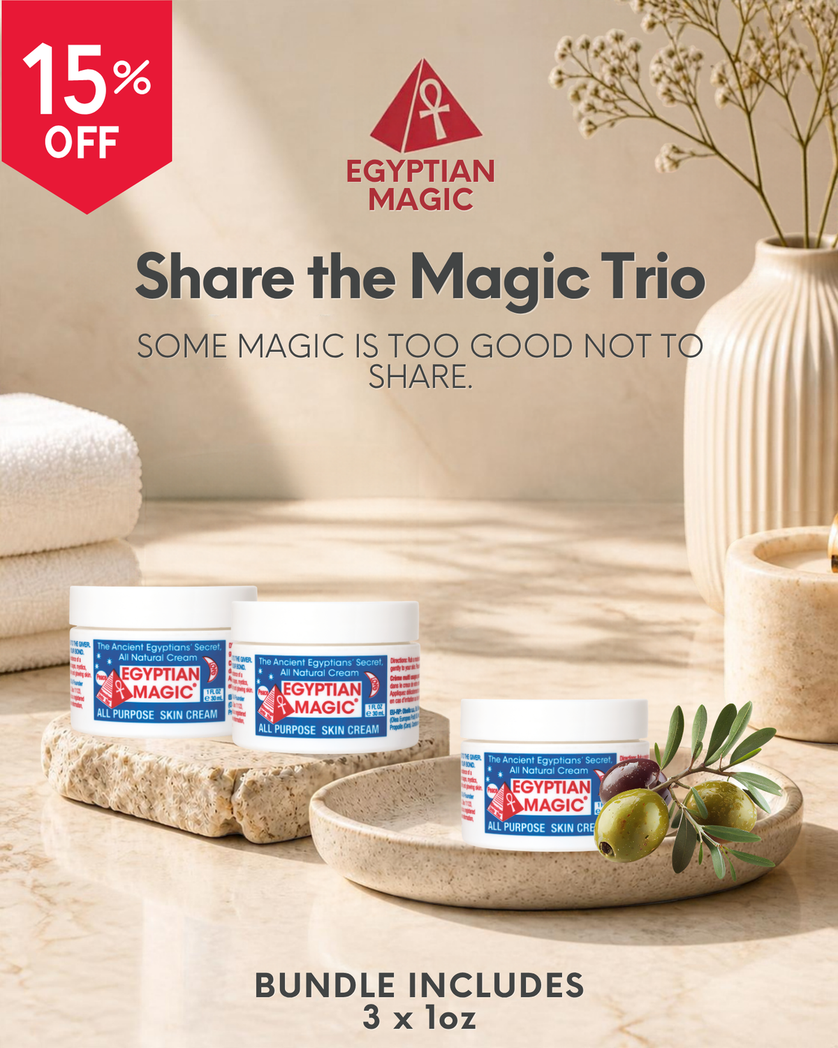 Share the Magic Trio